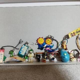 キーホルダー、ストラップ大量の画像