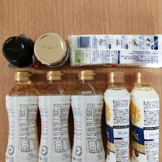 食料品セット☆調理油、素麺、生のり等☆の画像