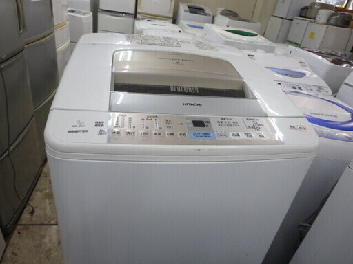 HITACHI BW-9LV インバーター日立洗濯機9キロ　2010年製