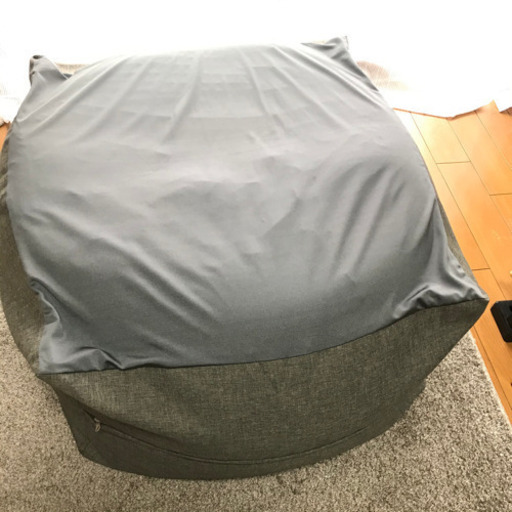 購入して1週間ビーズクッション