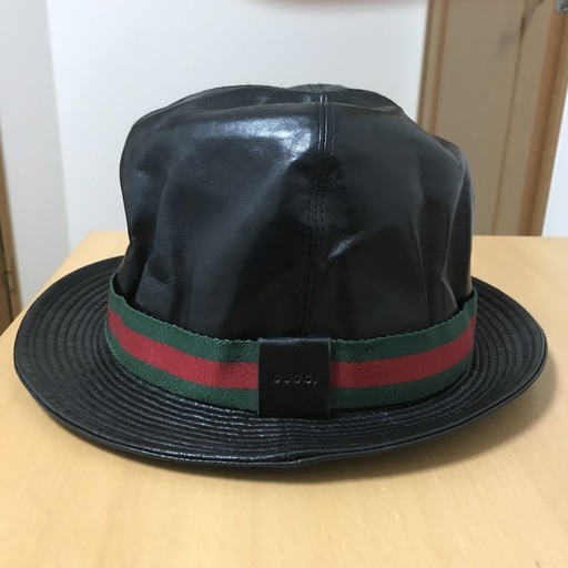 グッチ(Gucci) 牛革ハット Lサイズ