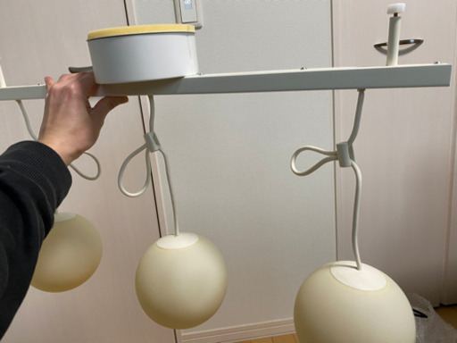 無印良品　LEDペンダントライト　ボールタイプ