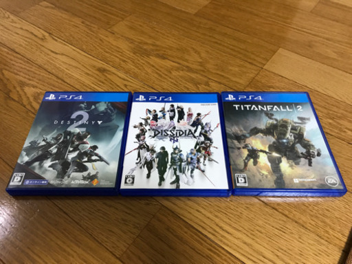 プレステ4 ソフト3点