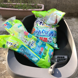 猫ちゃんのおトイレ&砂