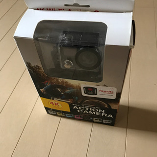 アクションカメラ　箱傷有りますの画像