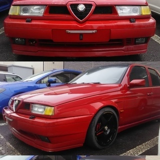 希少 アルファロメオ 155 8V Alfa Romeoの画像
