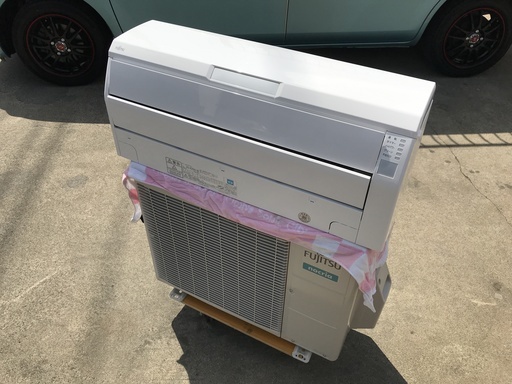 【富士通　nocria 8畳　AS-R25H お掃除エアコン　2018年製　美品　中古】