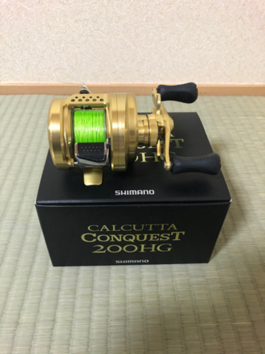 シマノ カルカッタコンクエスト 200HG ¥30000