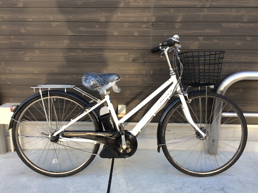 地域限定　ヤマハ　パスシティ　新基準　8,1AH　27インチ　白　アシスタ　ビビ　神戸市　電動自転車