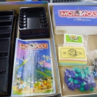希少！モノポリー ディズニー Disney MONOPOLY トミーダイレクト 札幌市手稲区 の画像