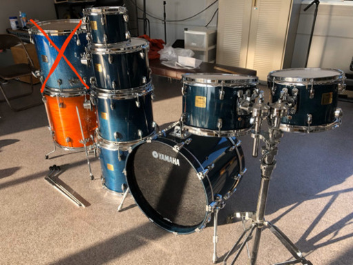 YAMAHA Birch Maple ork Custom Absolute 多点set