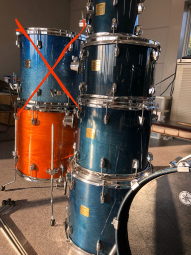 YAMAHA Birch Maple ork Custom Absolute 多点set