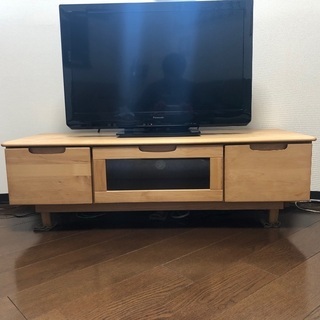 無垢木製テレビ台　幅120cm 完成品家具 ＊テレビは除く