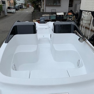 値下げヤマハSRVボート船外機2スト70psの画像