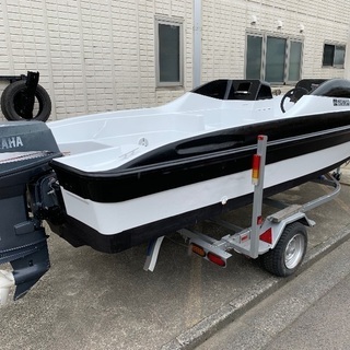値下げヤマハSRVボート船外機2スト70psの画像