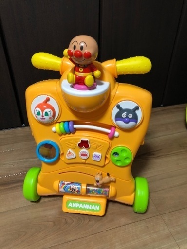 アンパンマン乗って❗️押して❗️3way