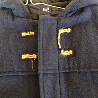 GAP  ダッフルコート　紺　160の画像