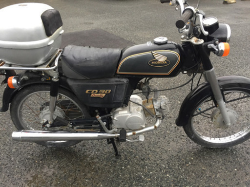 売約済み　ホンダ CD90 ベンリー 黒 二種ギア付き 普通に乗れる 福岡市