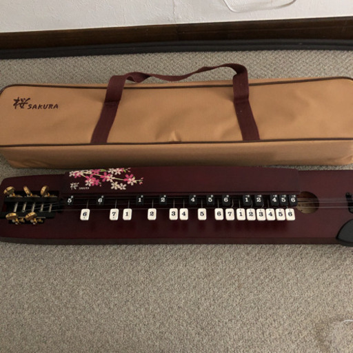 スズキ大正琴桜　調律器　ピック付き