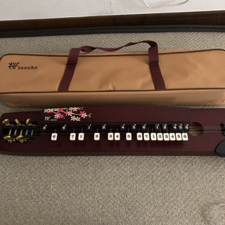 スズキ大正琴桜　調律器　ピック付き スズキ大正琴桜 調律器 ピック付き