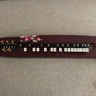 スズキ大正琴桜　調律器　ピック付き スズキ大正琴桜 調律器 ピック付き