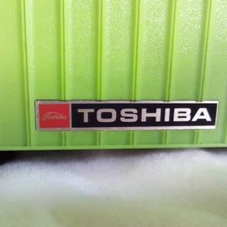 実働品☆中古 良品 当時物 東芝 ジューサー ミキサーＪＣ－４２７A 容量１０００mlカバー付き◆昭和レトロ アンティーク 北欧 ポップ クラッシックの画像