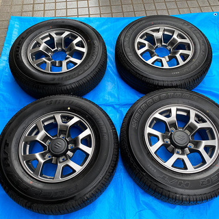 新型ジムニーシエラ JB74W型 純正アルミホイールタイヤセット 195