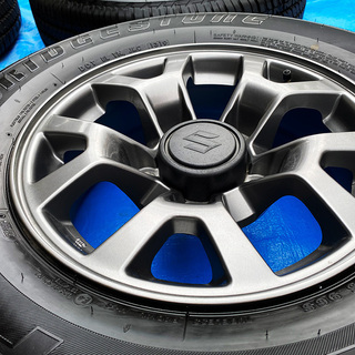 新型ジムニーシエラ JB74W型 純正アルミホイールタイヤセット 195