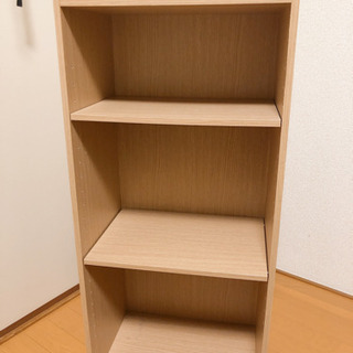 カラーボックス（ライトブラウン）