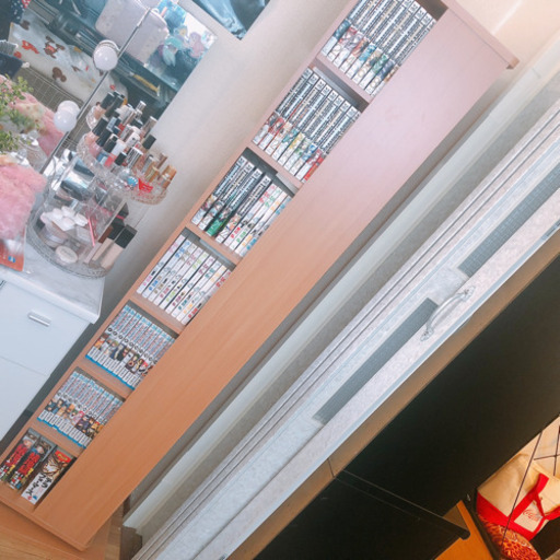 回転式 本棚 漫画セット