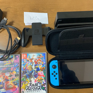 任天堂スイッチ＋スマブラ&マリオカート(中古)