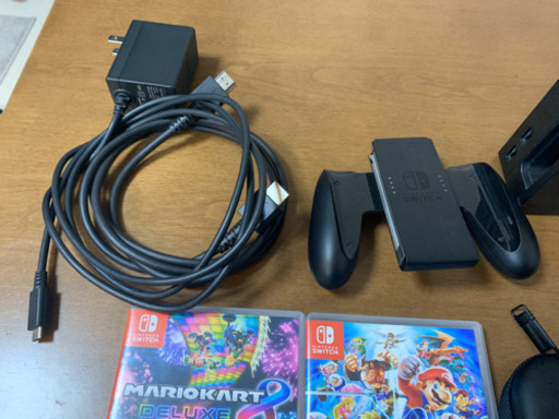 任天堂スイッチ＋スマブラ&マリオカート(中古)