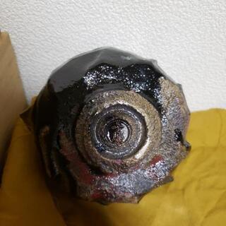 茶道具　方園窯　黒楽茶碗　壺楽作の画像