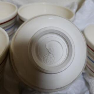 海峰　茶碗　色絵開運独楽文の画像
