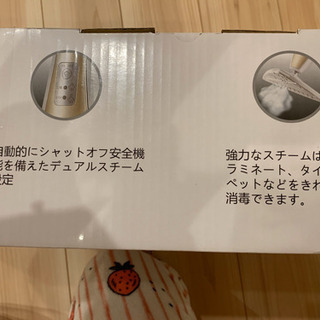 スチームクリーナー　新品の画像