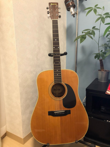 【値下げしました】アコースティックギター(スタンド・ケース付き)