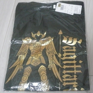 聖闘士星矢　Tシャツ　ゴールド　新品未使用未開封タグ付き　バンダイ