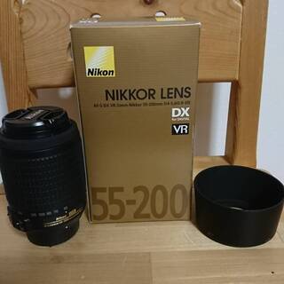 　ニコン　VR　AF－5　ズ－ムレンズ　５５－２００ｍｍ
