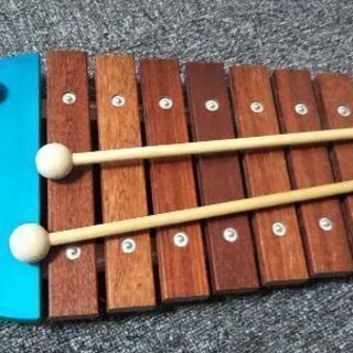 おさかなシロフォン (大) 木琴 ボーネルンド　追記：箱あり