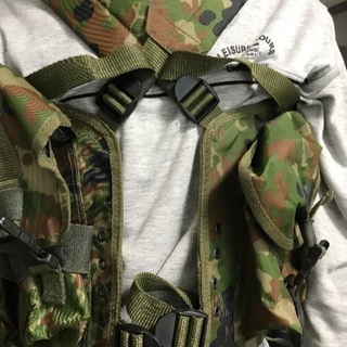 サバゲーグッズ　迷彩上下の画像