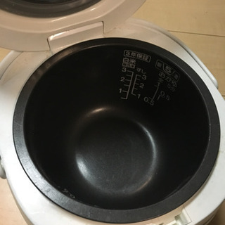 東芝 IH炊飯器 3合 の画像