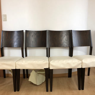 手渡し希望！ダイニングチェア！4脚セット☆訳あり