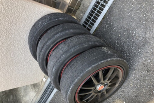 【取引成立】軽自動車に❗️アルミタイヤセット