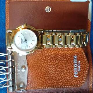 送料無料　レノマ　腕時計（稼働中）　キーホルダー（未使用）セットでいかがですかの画像