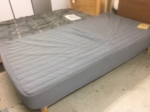 ＩＤ：Ｇ916618　マット付シングルベッド