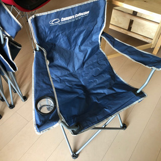 【２脚1000円】Campers Collectionディレクターズチェア【ドリンクホルダー付】の画像
