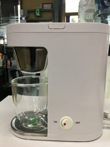 JD0017　★美品　無印良品　コーヒーメーカー　2019年