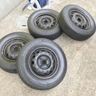 鉄ホイール　タイヤ4本セット　185/70 R13