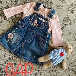 デニムドレス 2セット　60~70 GAP