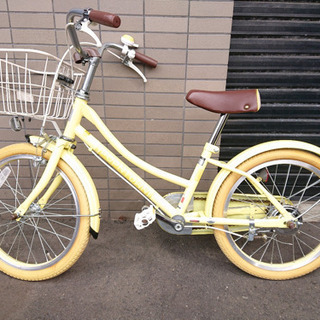 785☆ 大特価　子供用自転車　幼児　18インチ　イエロー
